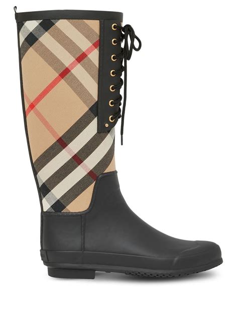 burberry rain boot socks|Net-a-Porter Burberry boots.